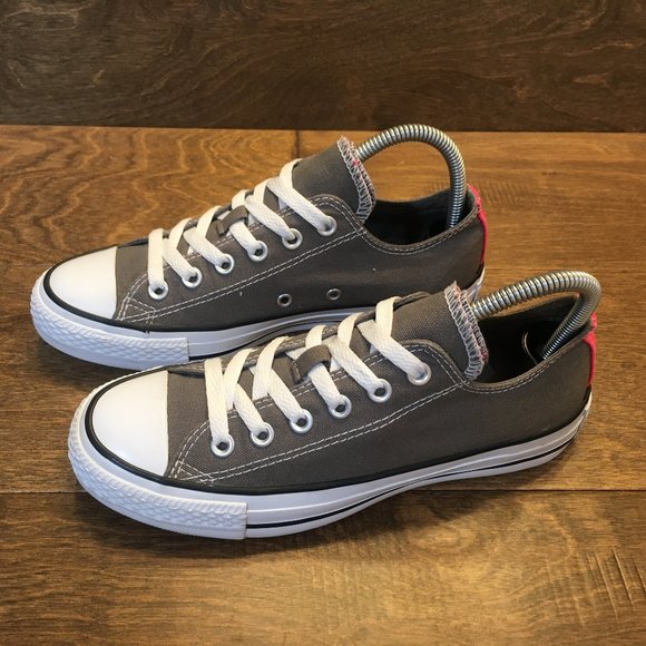 Converse Shoes - Converse Dual Tongue Gray Canvas Women's 7 Men's 5